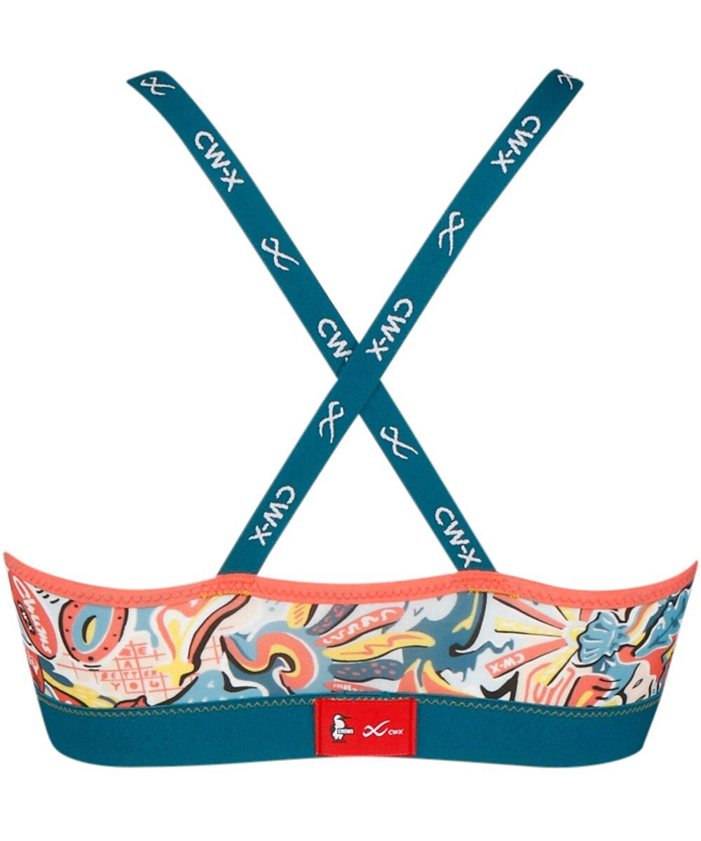 CW-X 【WOMEN】 スポーツブラ CHUMS (チャムス)コラボ キャンプ・アウトドアなどにおすすめ 吸汗速乾(本体) 汗消臭(本体) LNY110 /ワコール 