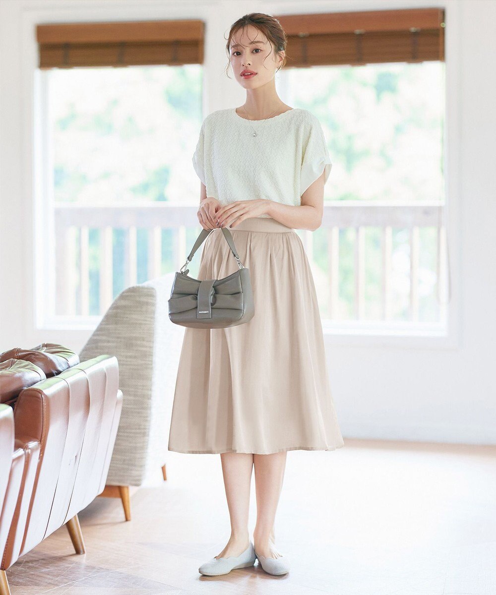 Tiaclasse パニエ付きフレアスカート 