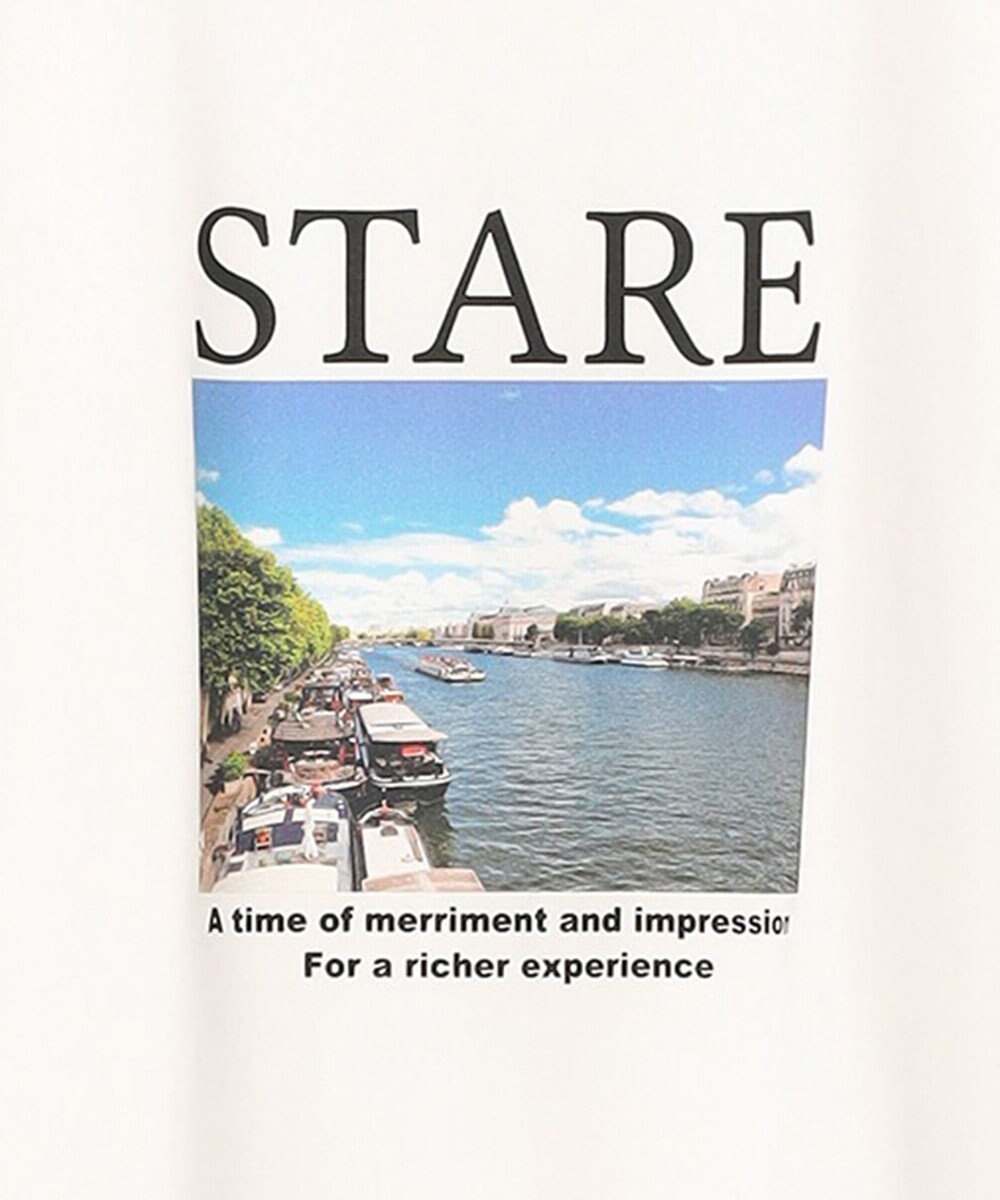 ANY L オーガビッツロゴ・フォトTシャツ 