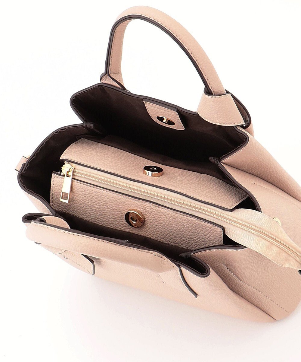 LA BAGAGERIE 【MONICA】リボンハンドルバッグ 