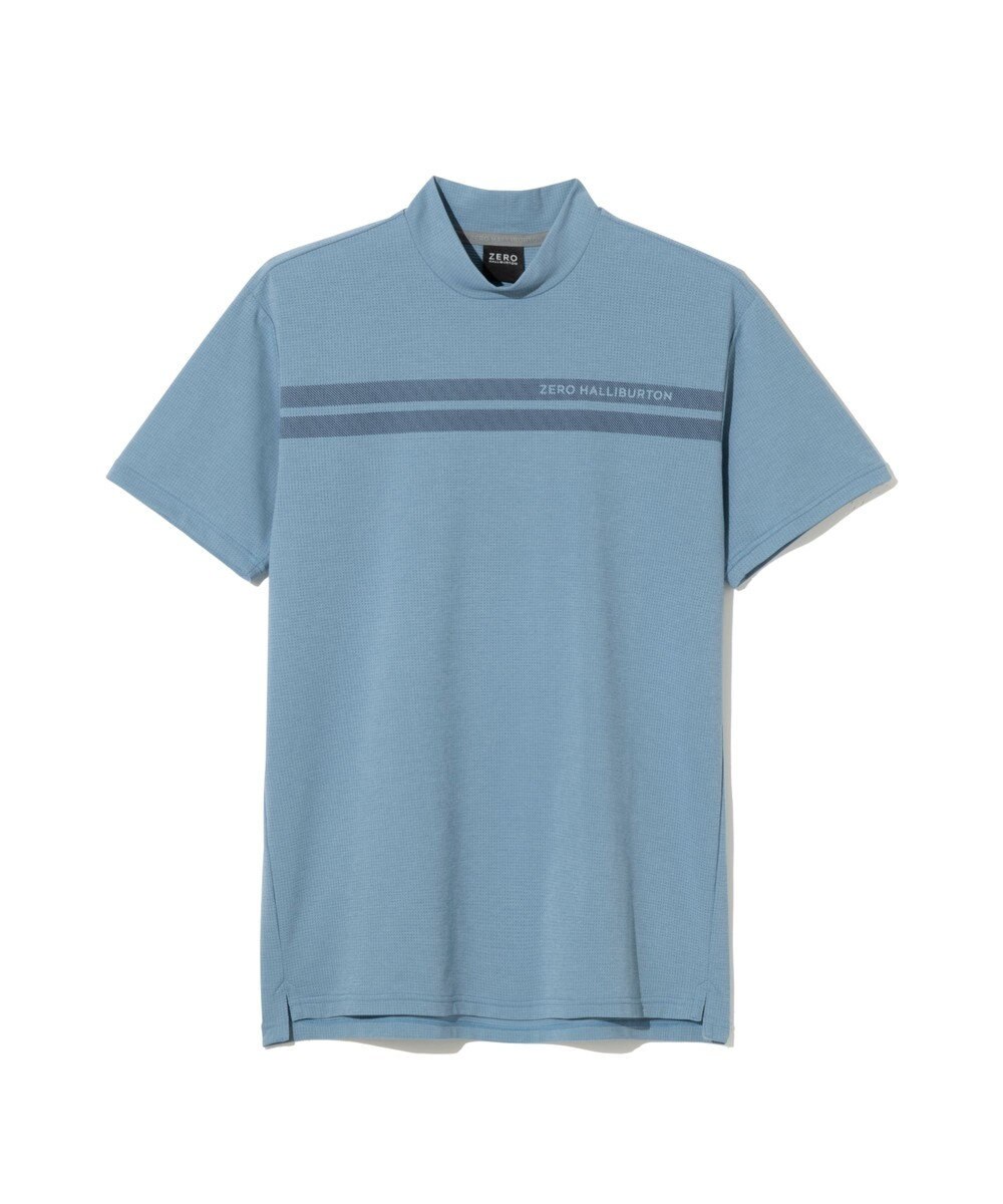 ZERO HALLIBURTON 通気性抜群 コンフォートモックネックTシャツ ZHG-M6S7d 85194 