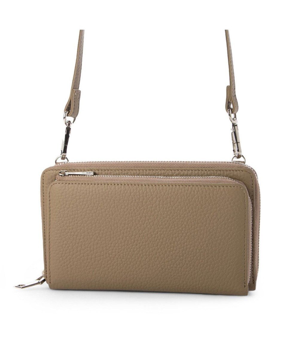 UNBILLION VERYコラボ ペルケ perche / 牛革ウォレットチェーンショルダーバッグ 