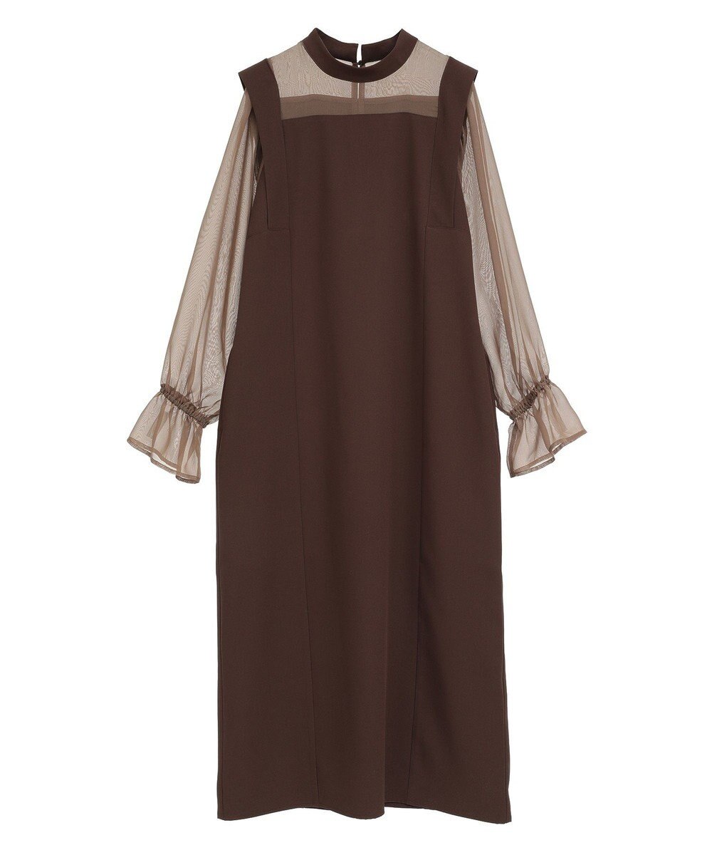 CRAFT STANDARD BOUTIQUE シアー切替えワンピース 