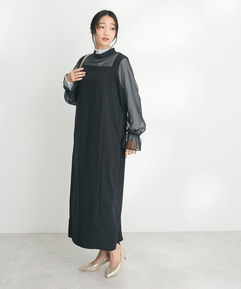 CRAFT STANDARD BOUTIQUE シアー切替えワンピース 