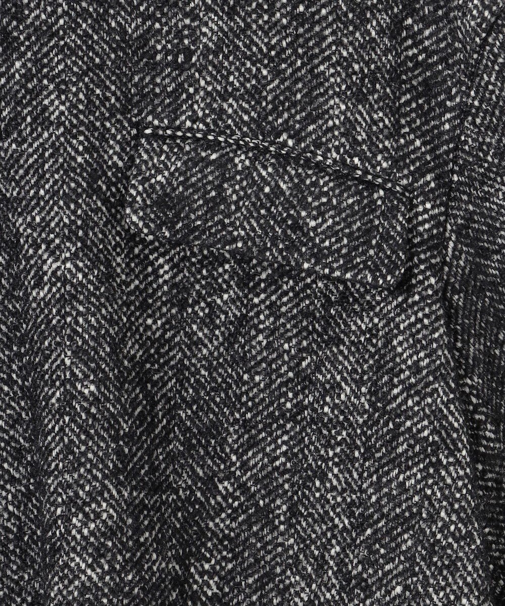 #Newans 【セットアップ可能】ワイドスリーブツイードプルオーバー 