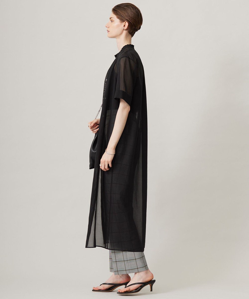 ICB 【洗える】ハイツイストコットンボイル ワンピース 