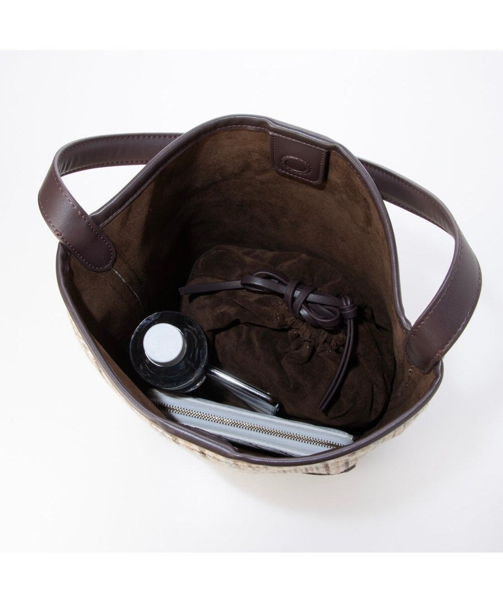 UNBILLION カシュカシュ cachecache / ツイードバケツバッグ 