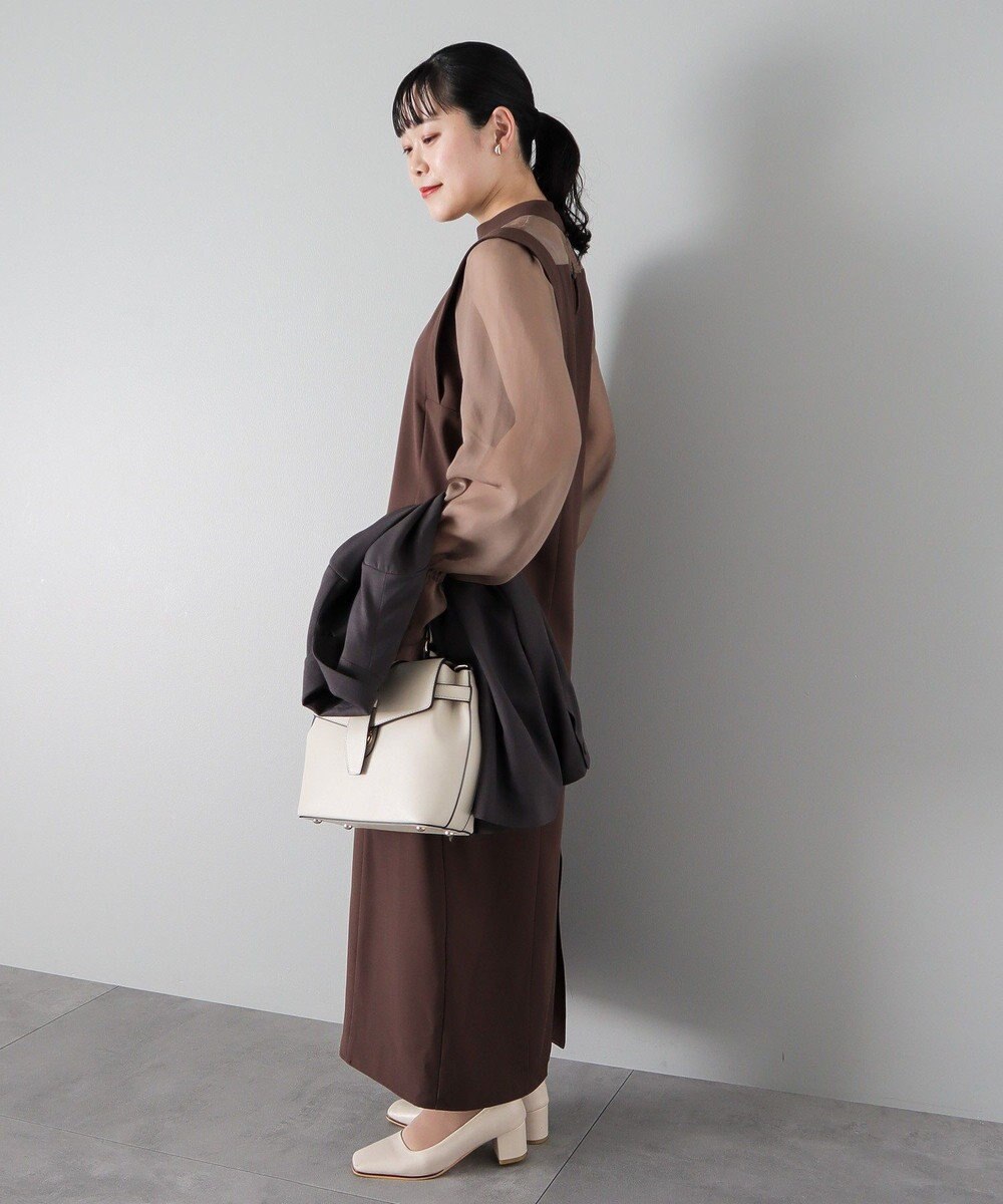 CRAFT STANDARD BOUTIQUE シアー切替えワンピース 