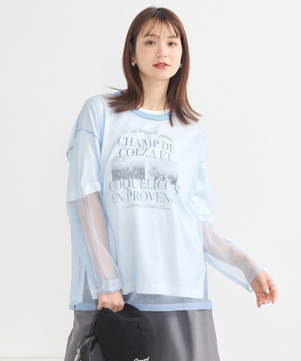 earth music&ecology シアールーズニットプルオーバー 