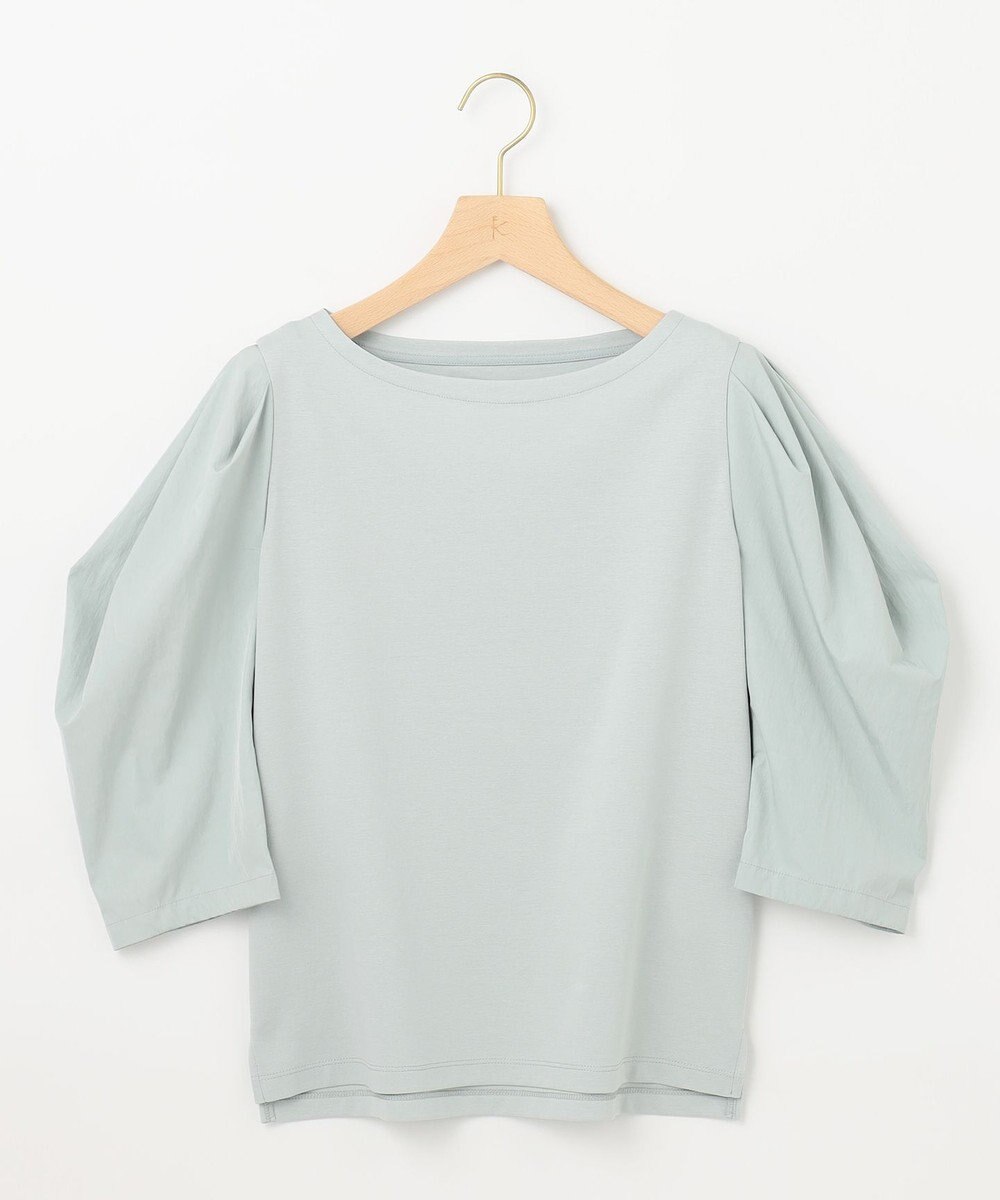 組曲 L 【接触冷感】コンビネーションポンチデザイン カットソー 