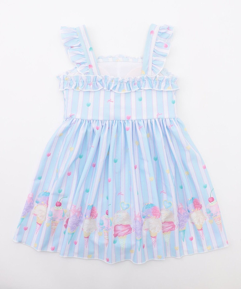 ANY KIDS 【UVカット】フリルワンピース水着 