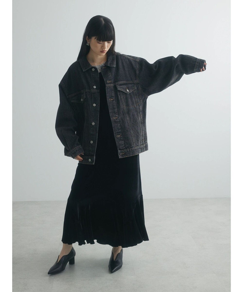 Green Parks armonia．ベロアキャミワンピース 