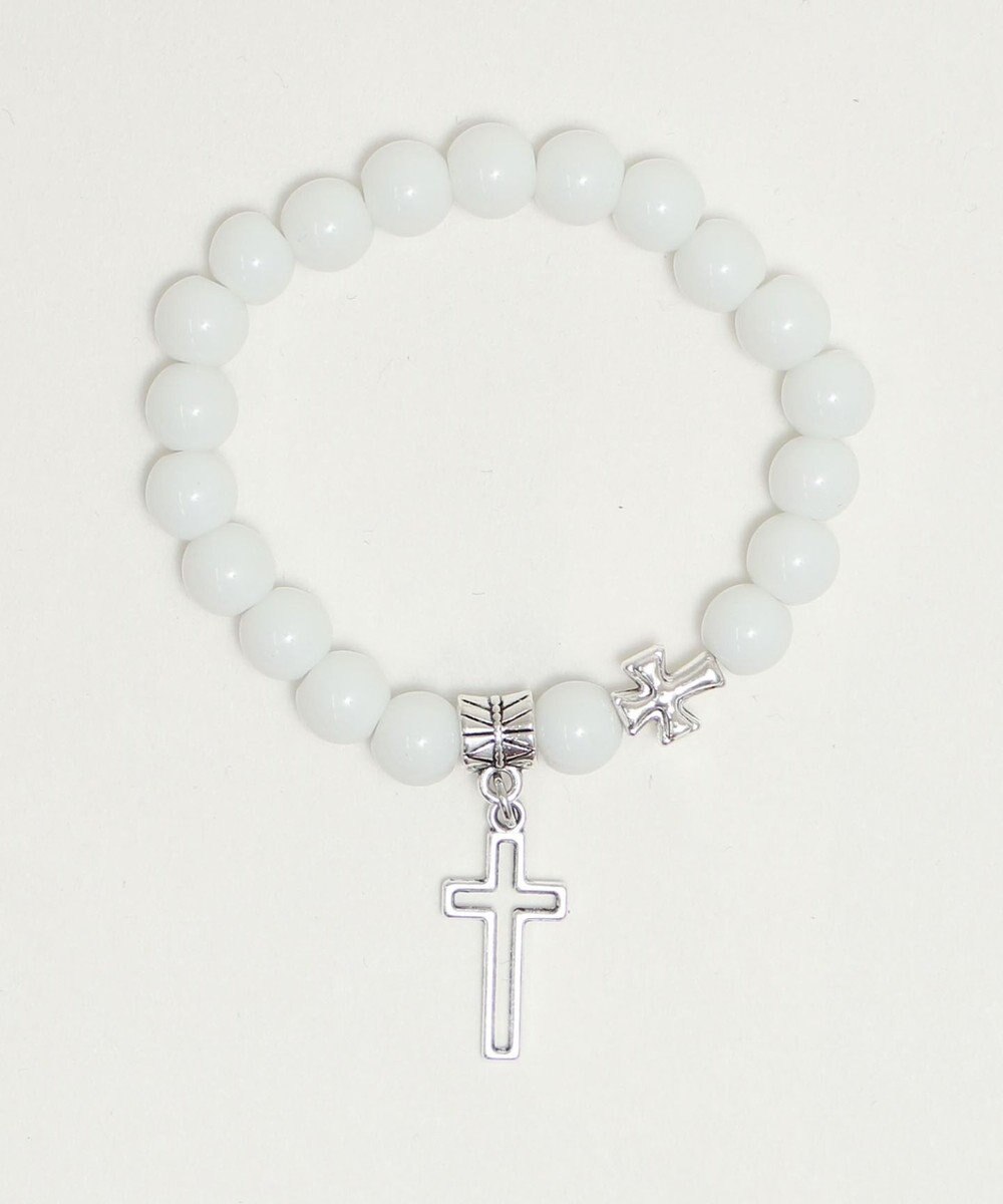 WEGO Lクロスモチーフビーズブレス 