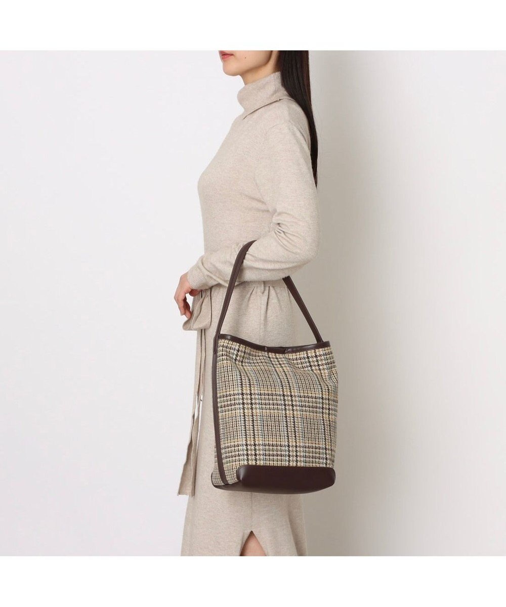 UNBILLION カシュカシュ cachecache / ツイードバケツバッグ 