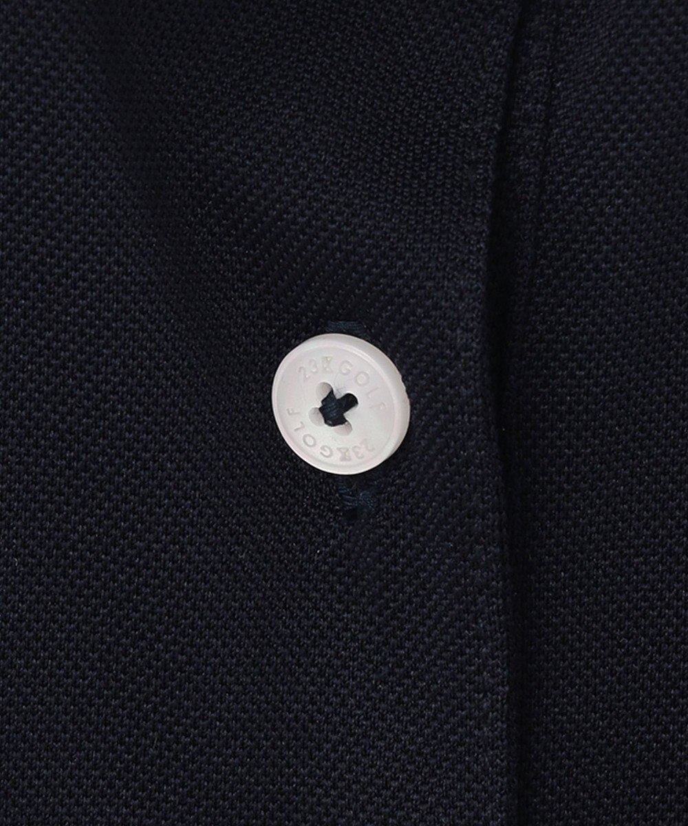 23区GOLF 【WOMEN】【吸水速乾】カノコ ボーダー半そで ポロシャツ 