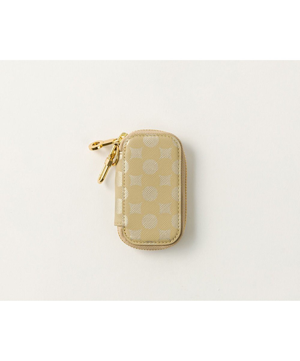 MIYABIYA La quoh with kirakaracho 南蛮七宝プリントレザー キーケース 