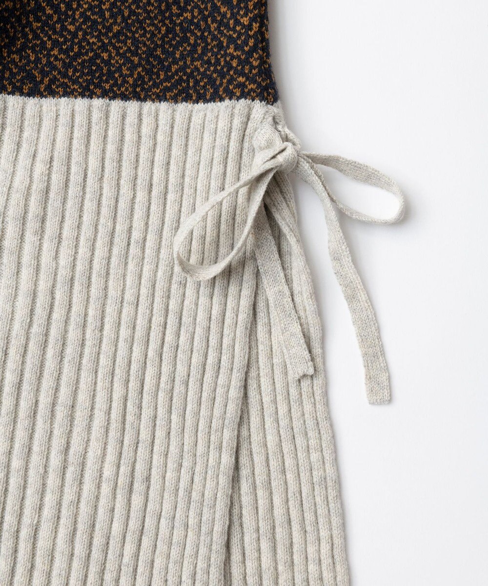 TRICOTE メランジニットワンピース 