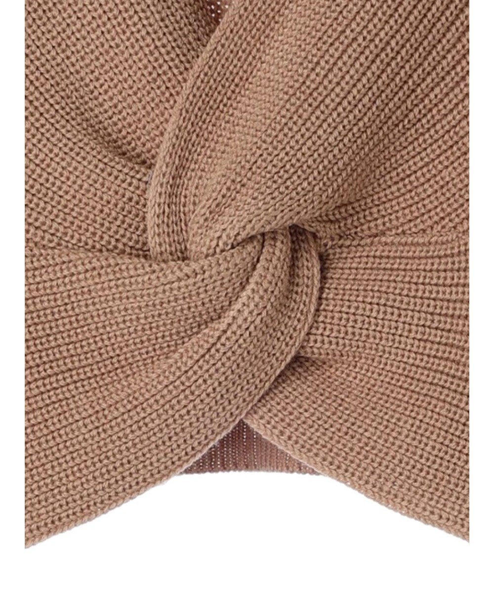 earth music&ecology ツイストデザインニット 