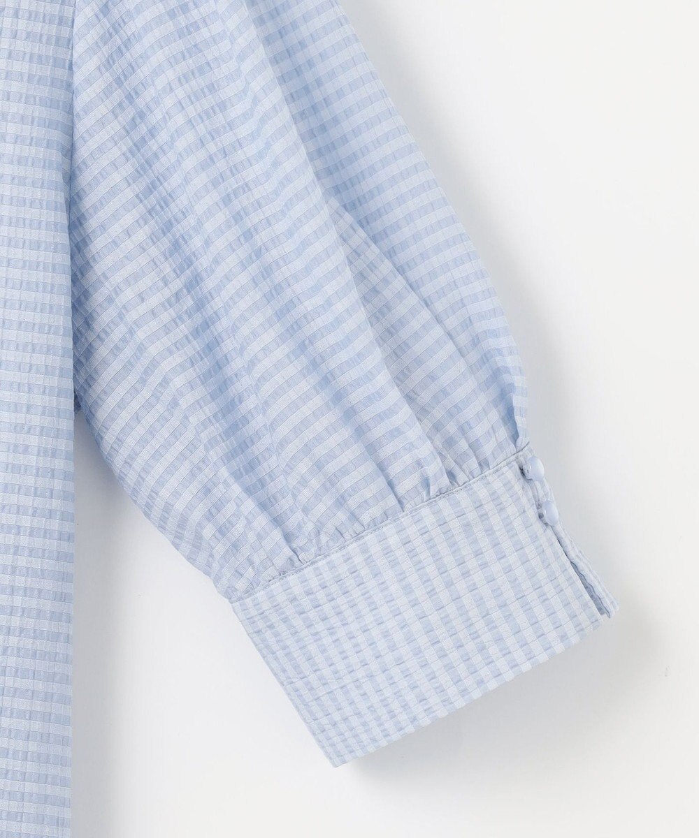 Feroux 【洗える】ラッフルフリル ブラウス 