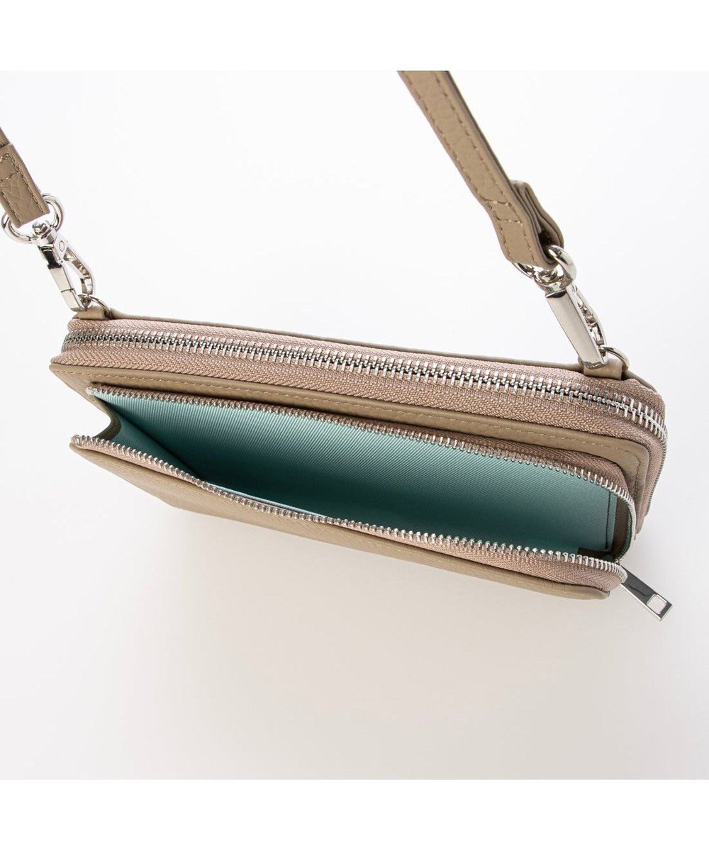 UNBILLION VERYコラボ ペルケ perche / 牛革ウォレットチェーンショルダーバッグ 