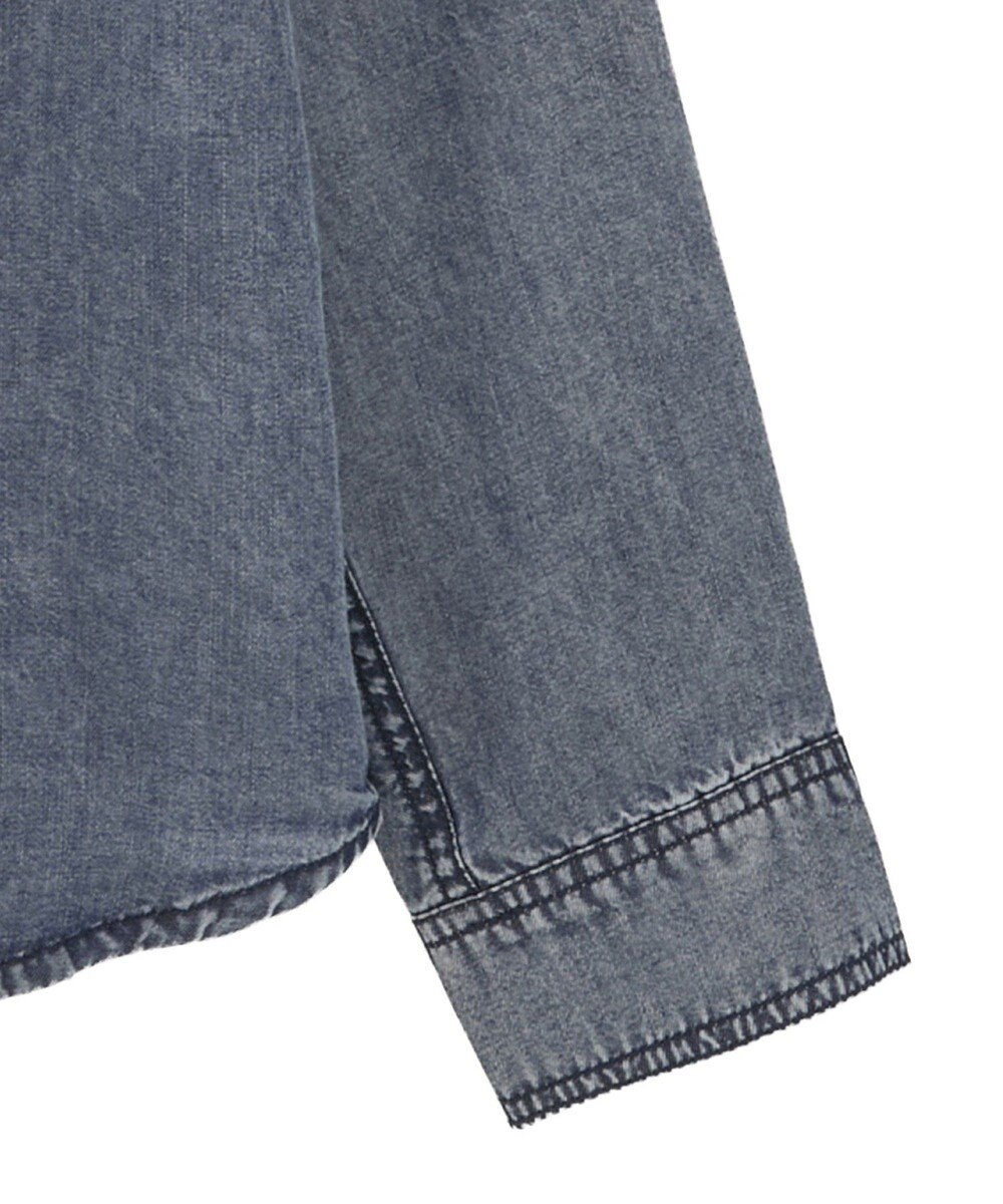 YECCA VECCA バイオ加工ヴィンテージデニムシャツ 