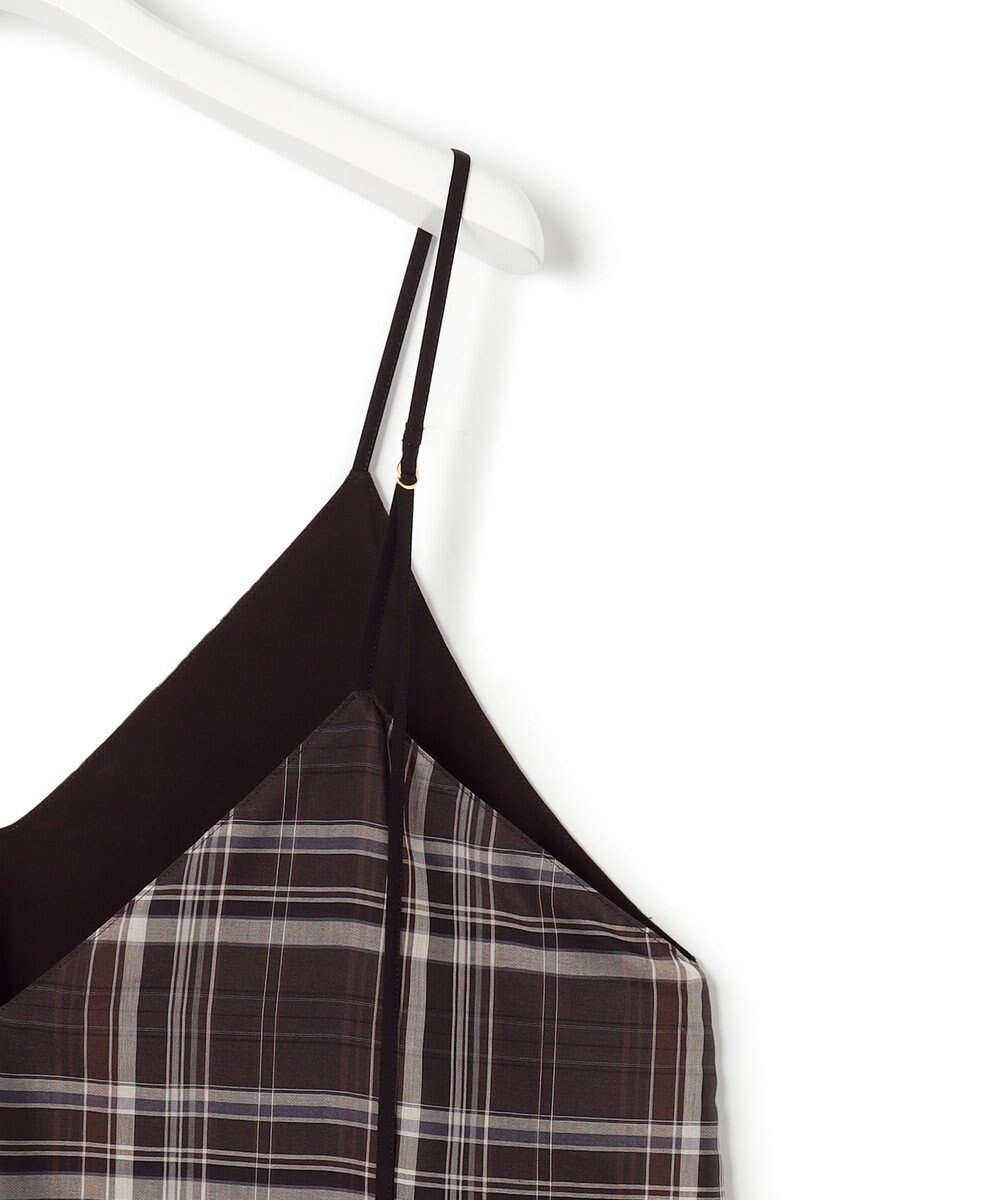 23区 【先行予約】ハイツイストシアーチェック キャミソールワンピース 