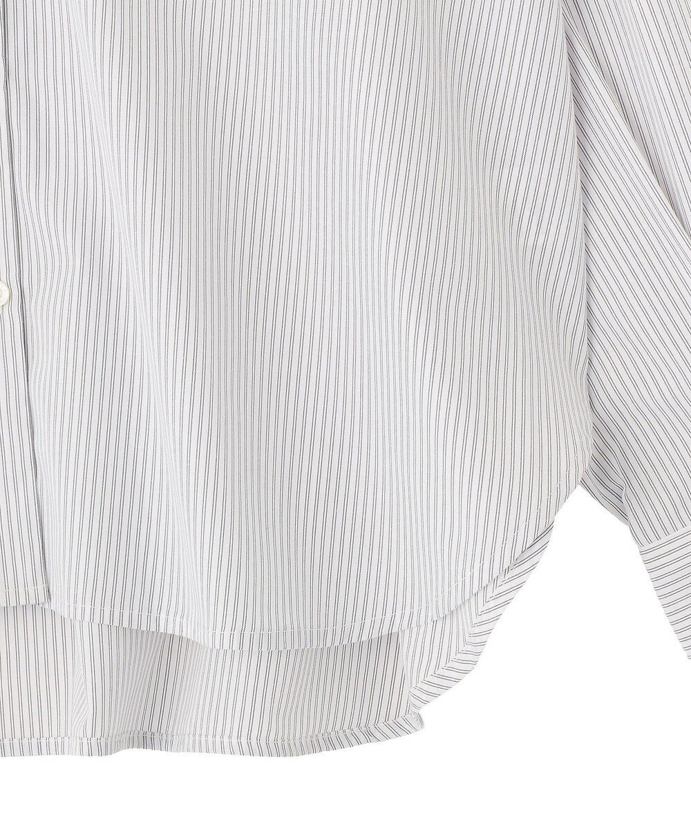 AMERICAN HOLIC 【イージーケア】ストライプVネックシャツ 