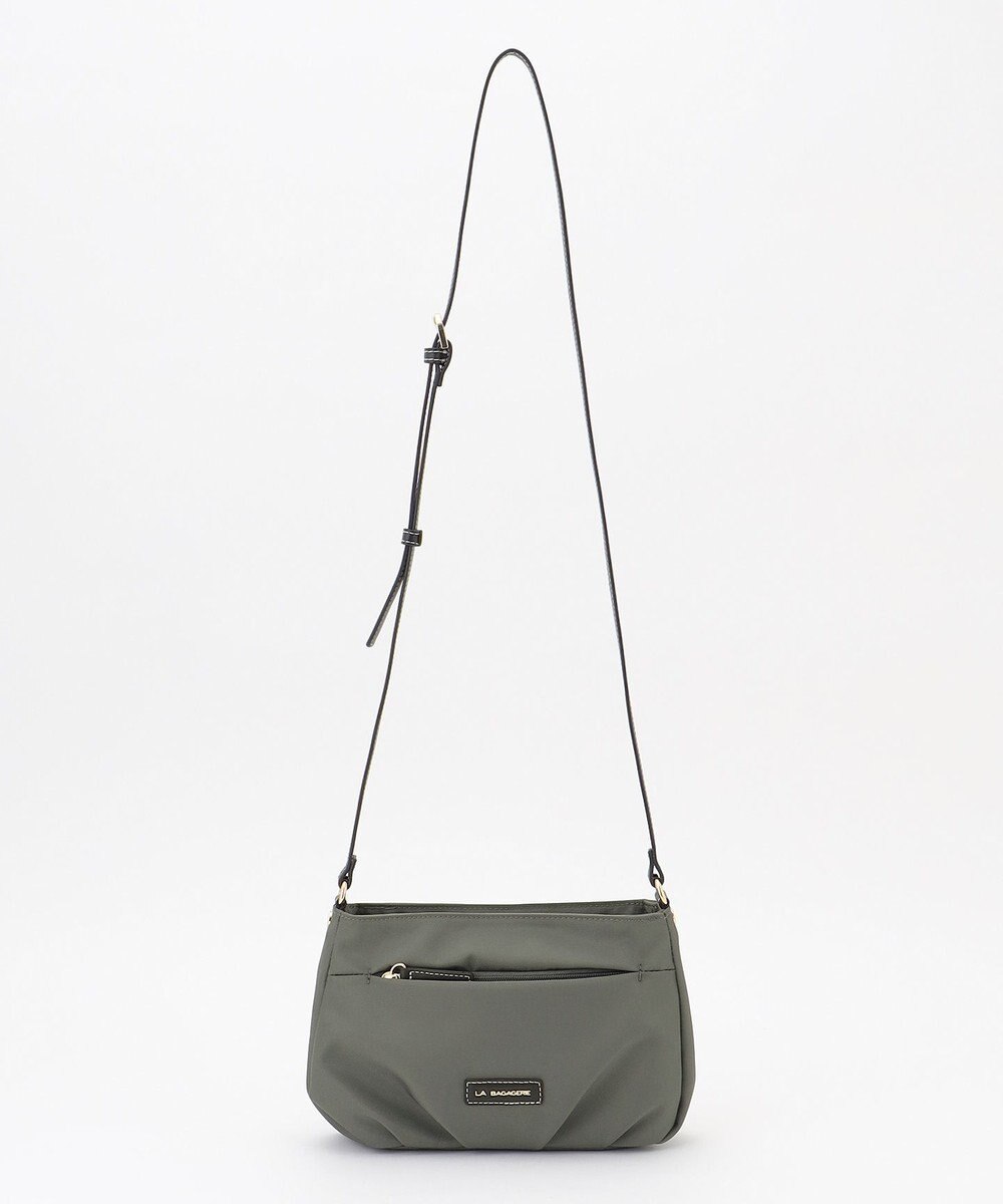 LA BAGAGERIE ポリエステルキャンバス　タックポシェット 