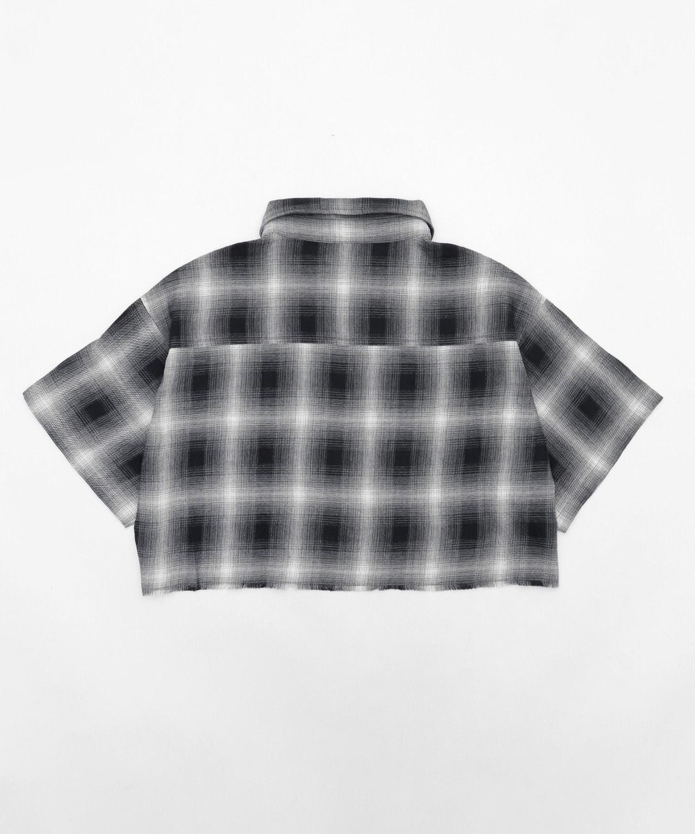 WEGO ショートチェックシャツ（S） 