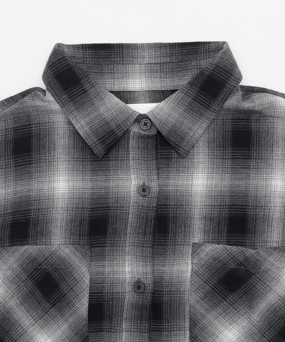 WEGO ショートチェックシャツ（S） 