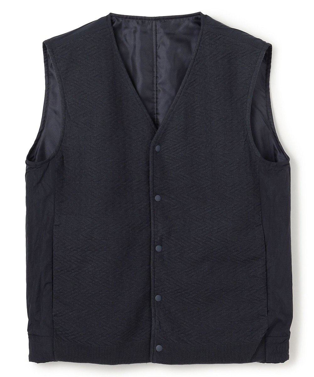 JOSEPH HOMME 【2WAY】パデットニットブロック　リバーシブルベスト 