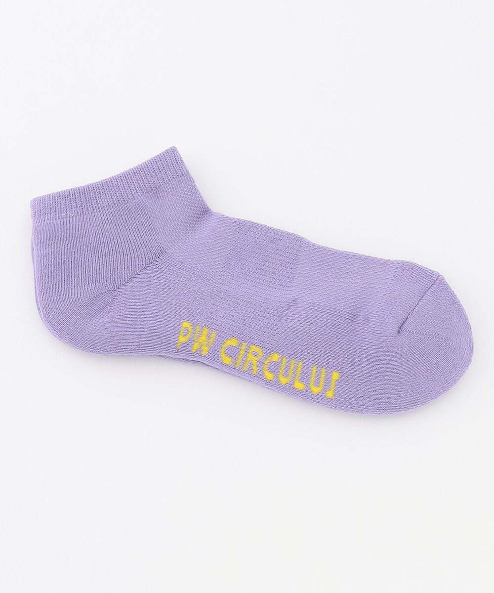 PW CIRCULUS 【WOMEN】【土踏まずをサポート】ロゴ ショートソックス 