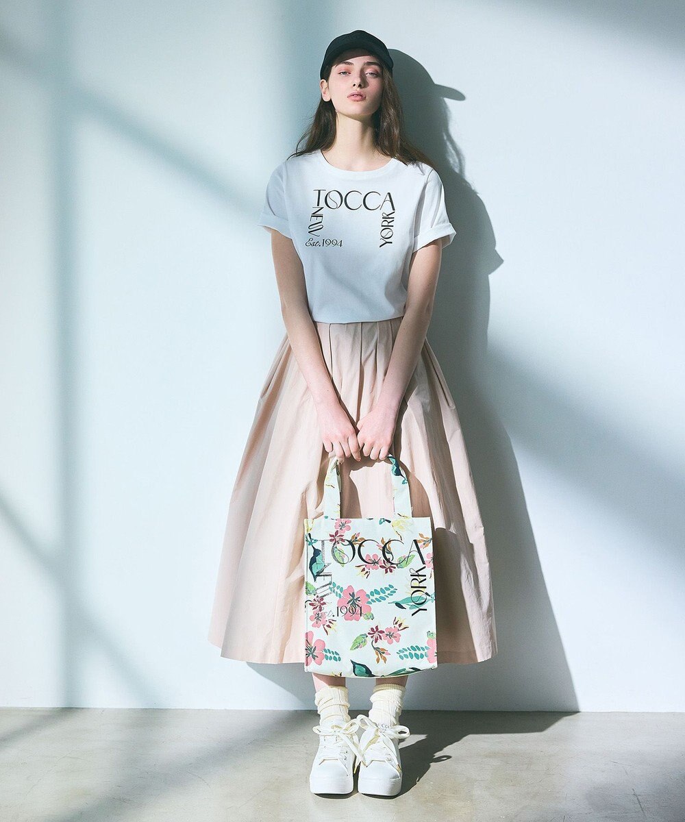TOCCA 【A4サイズ対応・撥水】EXOTIC FLORAL TOTE トートバッグ 