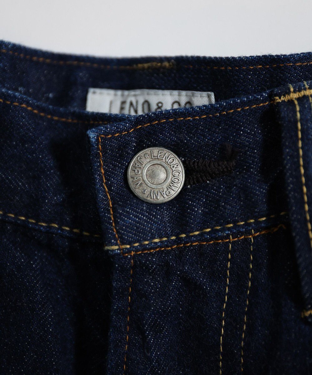 LENO KAY HIGH WAIST JEANS　ハイウエストストレートデニムパンツ 