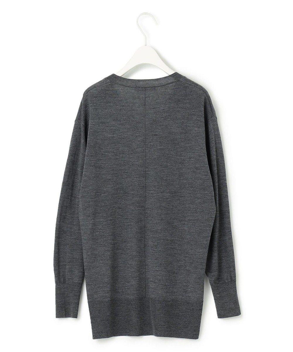 ICB 【洗える】 コンパクトウール Vネックプルオーバー 