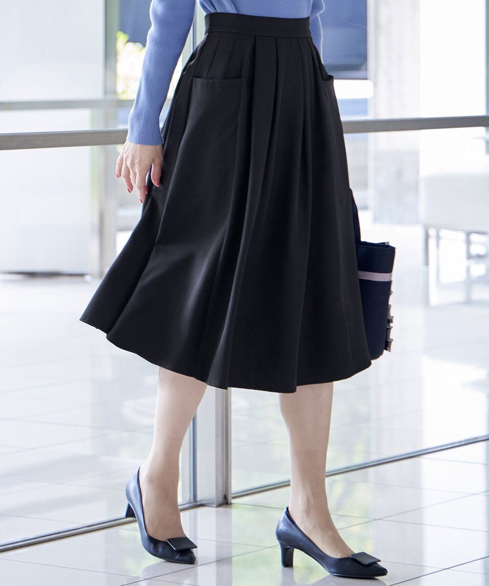 Tiaclasse ポケットフレアスカート 