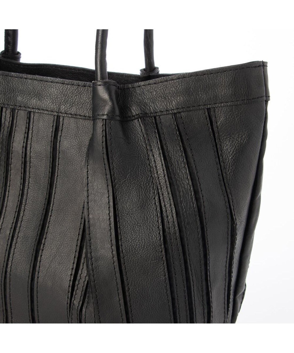 UNBILLION ピークスピーク PEAKS PEAK / ソフトレザーマルチストライプトート 