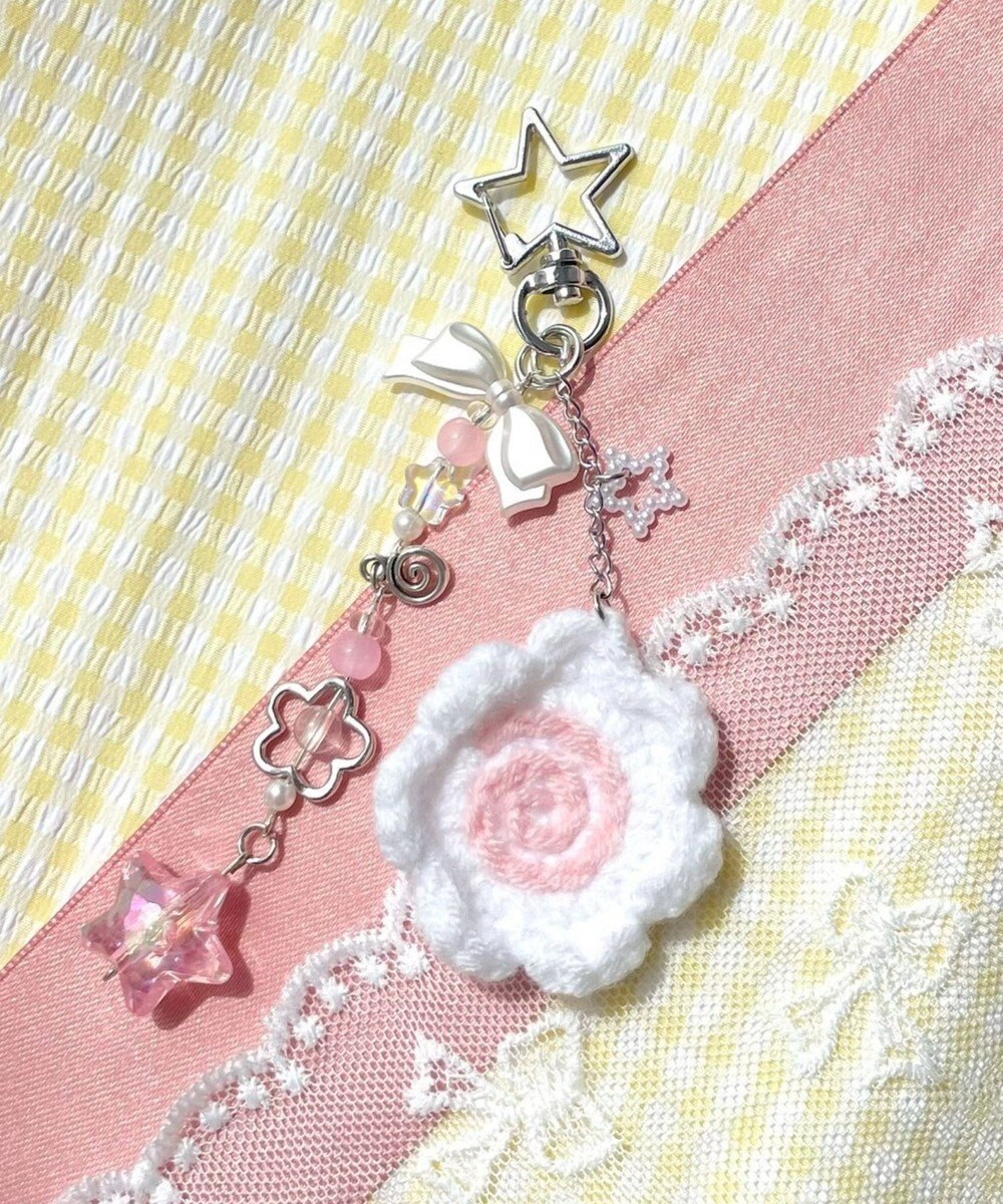 WEGO ぐるぐるビーズキーホルダー 