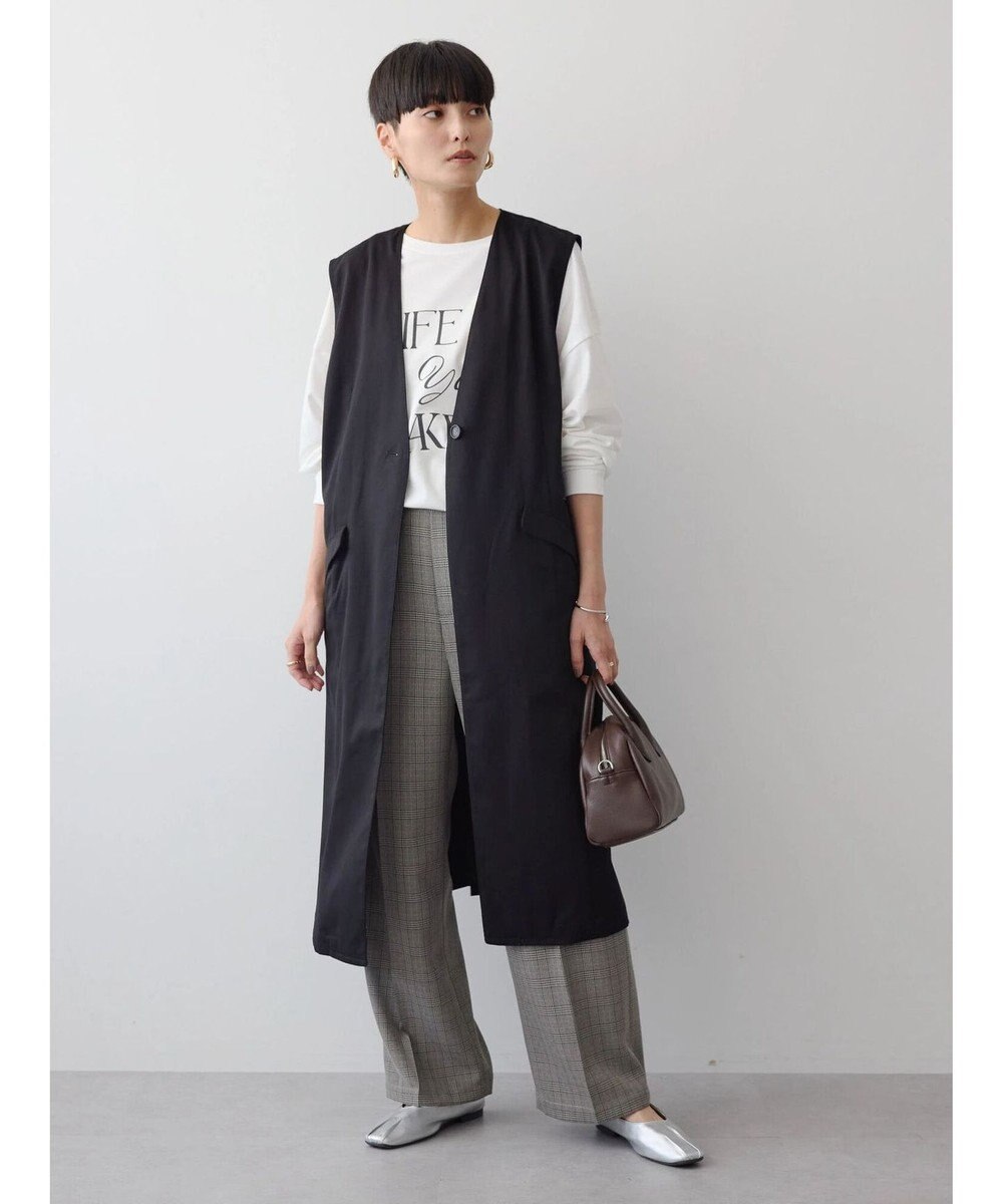 AMERICAN HOLIC ロングＶネックジレ 