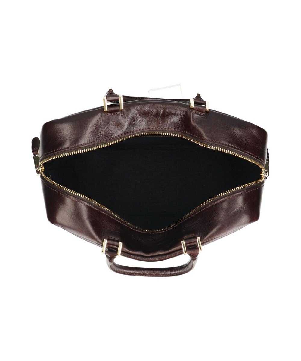 INTER-CHAUSSURES 【CHRISTIAN VILLA】ボックスシルエットレザーハンドバッグ 