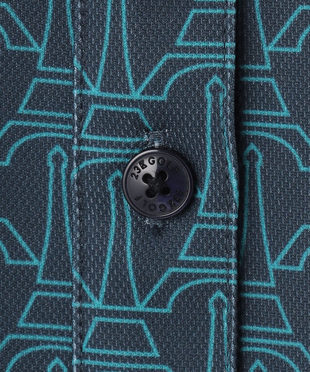 23区GOLF 【WOMEN】ＰＡＲＩＳ柄プリント 長袖シャツ 