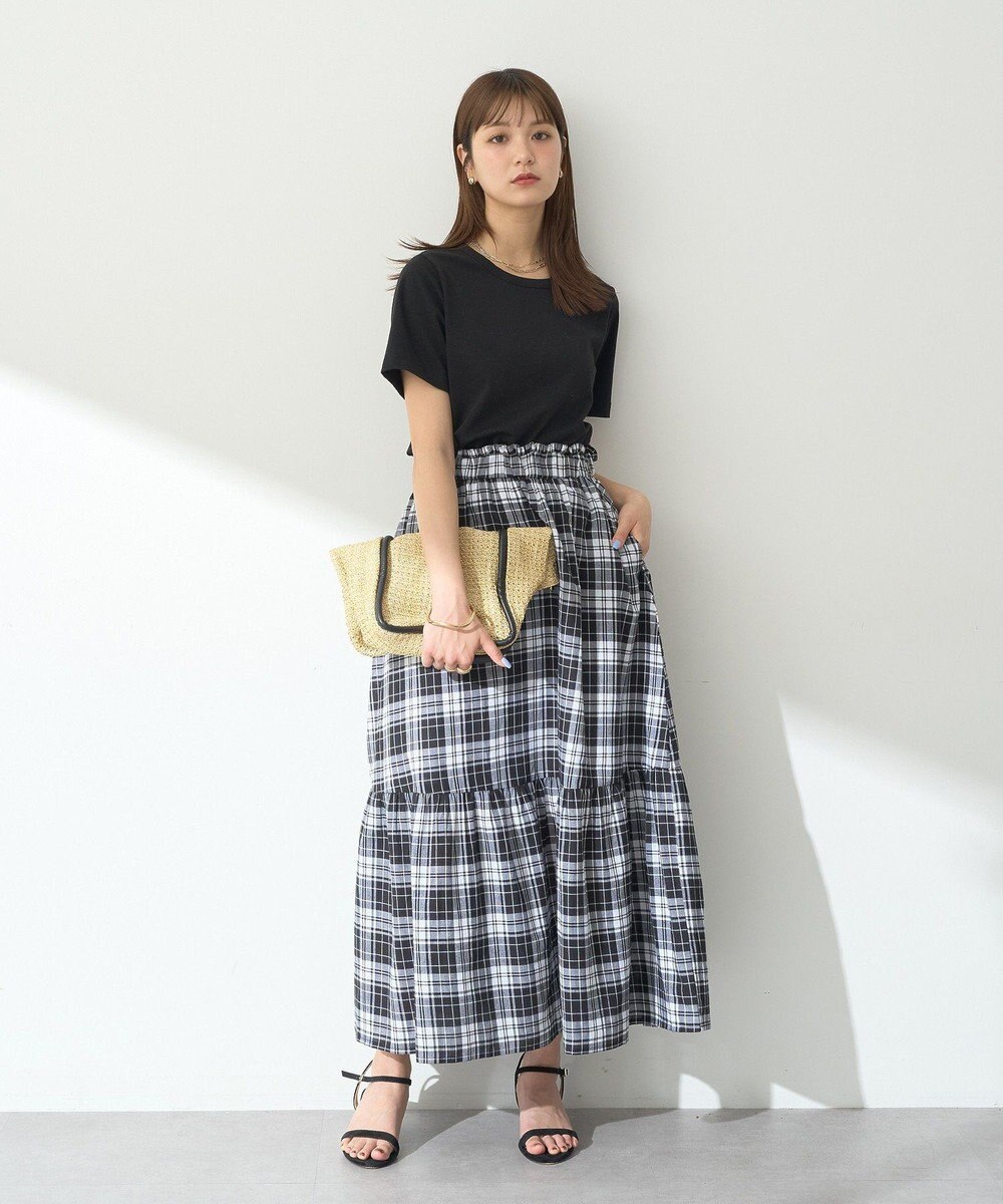 earth music&ecology クリンクルスカート 