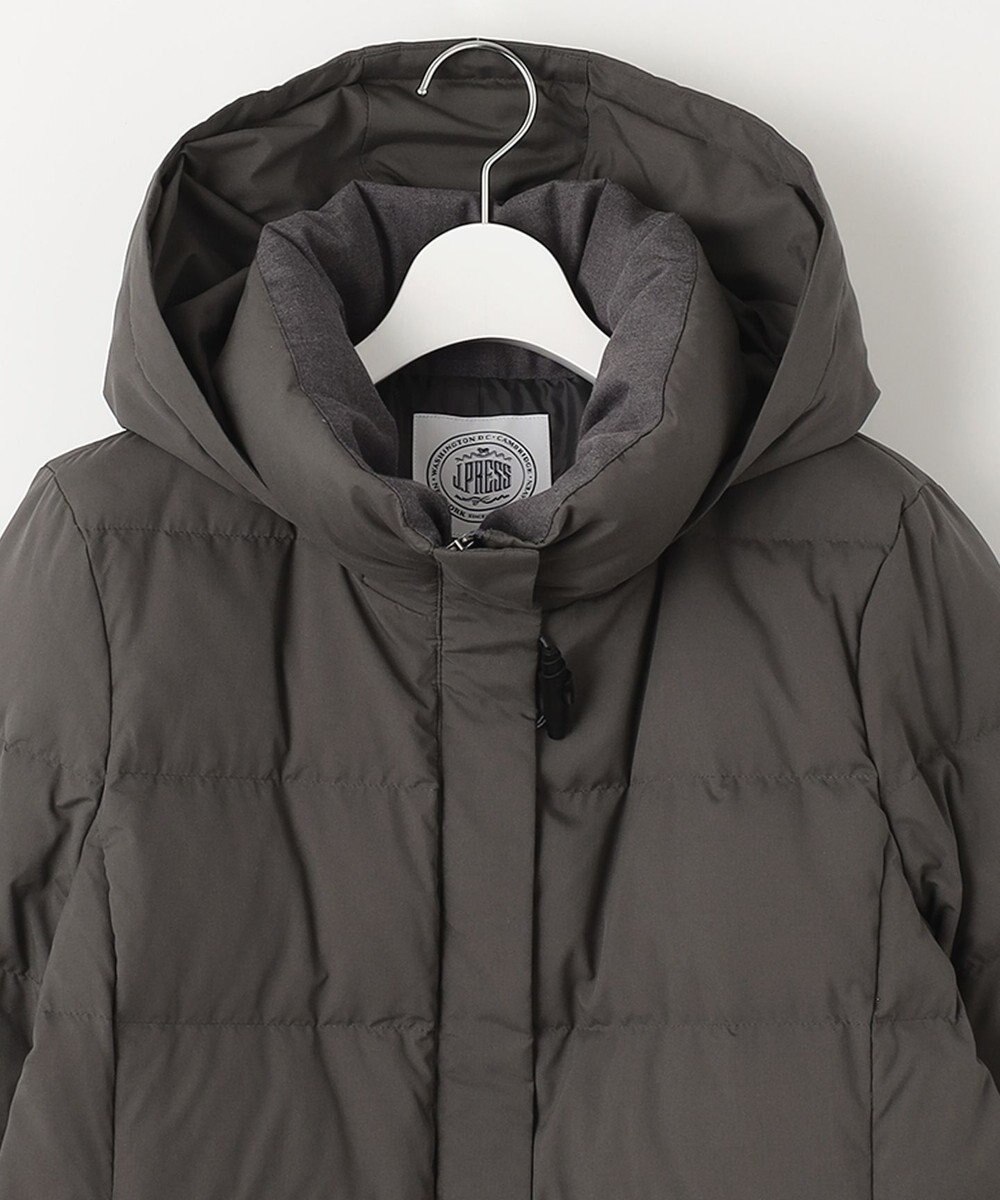 J.PRESS LADIES S ブラッシュドマルチポリ ロング ダウンコート 