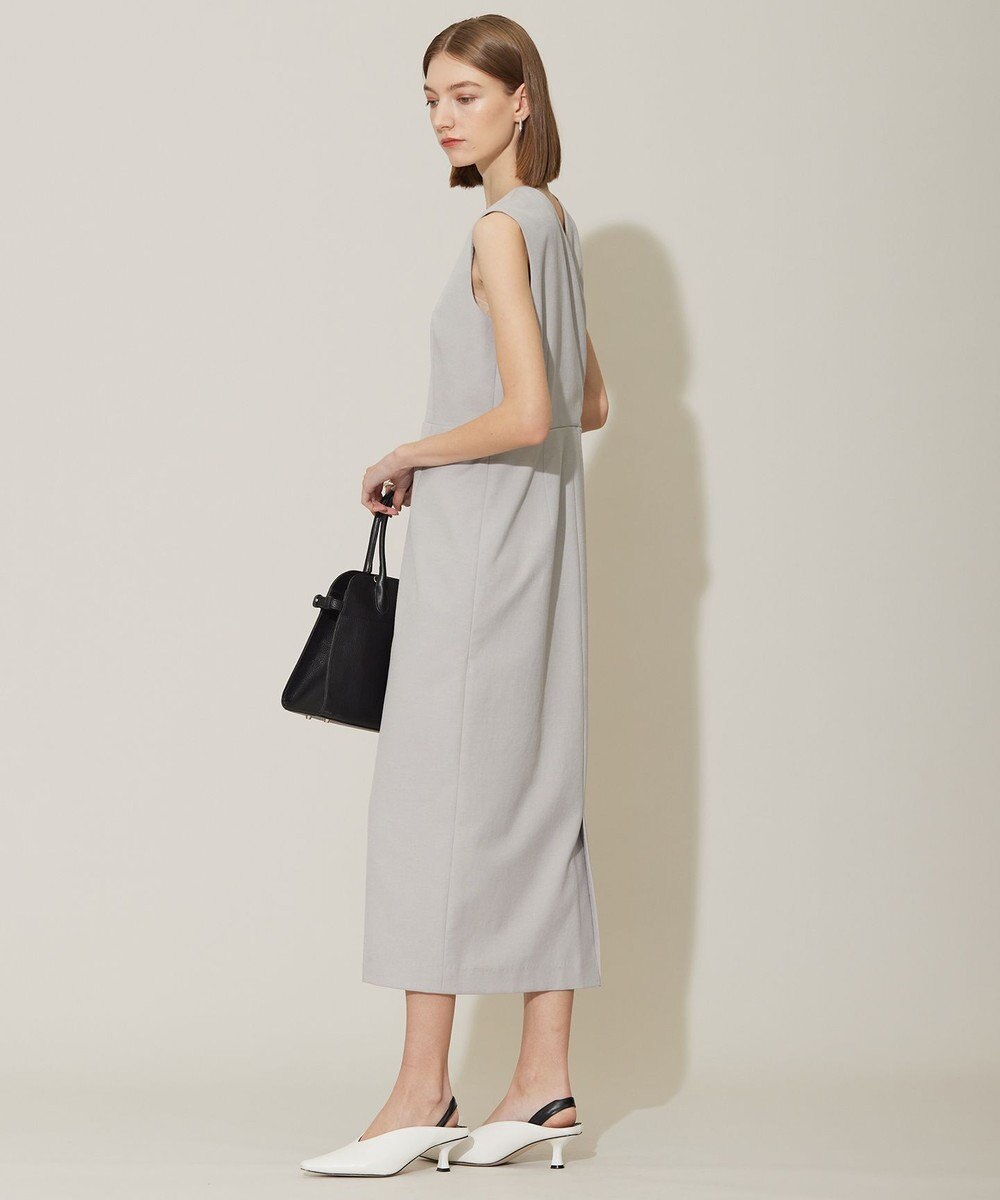 ICB 【接触冷感・UVケア・撥水・洗える】 LooseWeave ノースリーブワンピース 