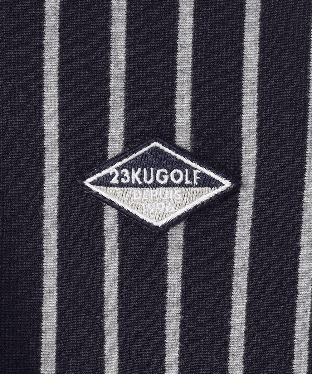23区GOLF 【MEN】ストライプ 長袖シャツ 