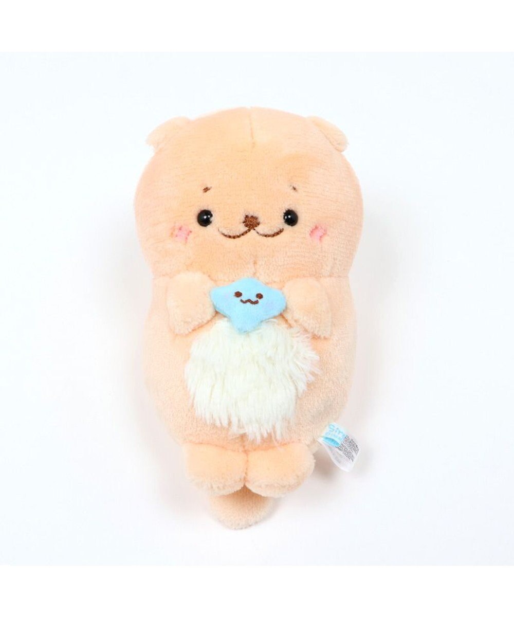 Mother garden しろたん らっこいぬ ごろりん マスコット 19cm 