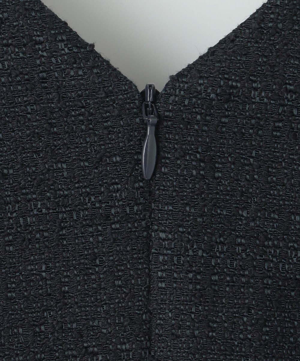 23区 【APPLAUDIR】シャイニーツイード パールデザインドレス 