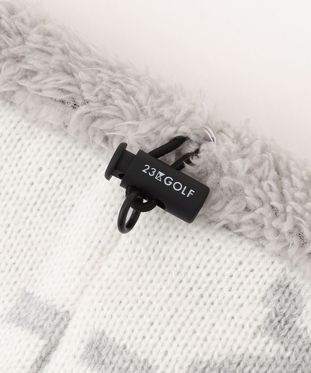 23区GOLF 【UNISEX】リバーシブルネックウォーマー 