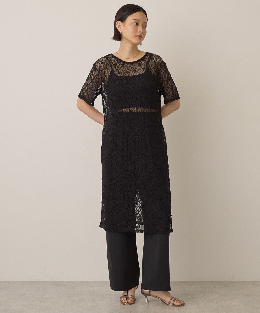 AMERICAN HOLIC レースＴシャツワンピース 