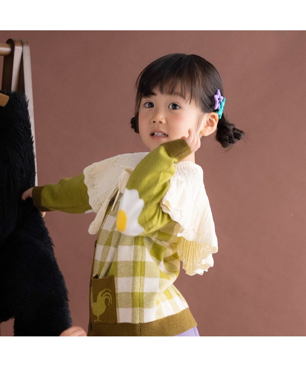 ami amie レース風付け衿　親子兼用OK 